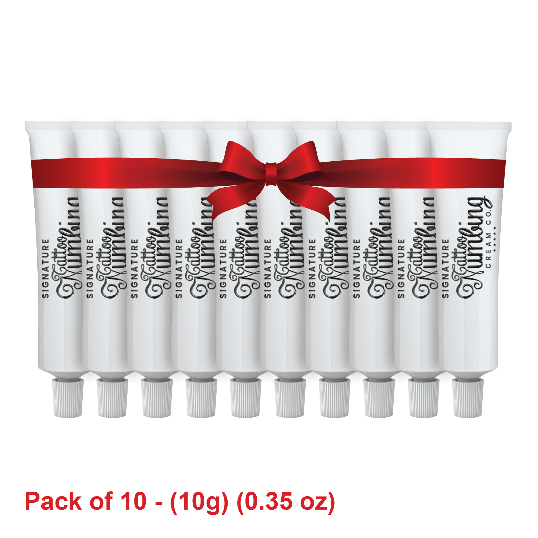 Signature Tattoo Numbing Cream Pack of 10 - (10g) (0.35 oz) + 1 Free (For Today Only)