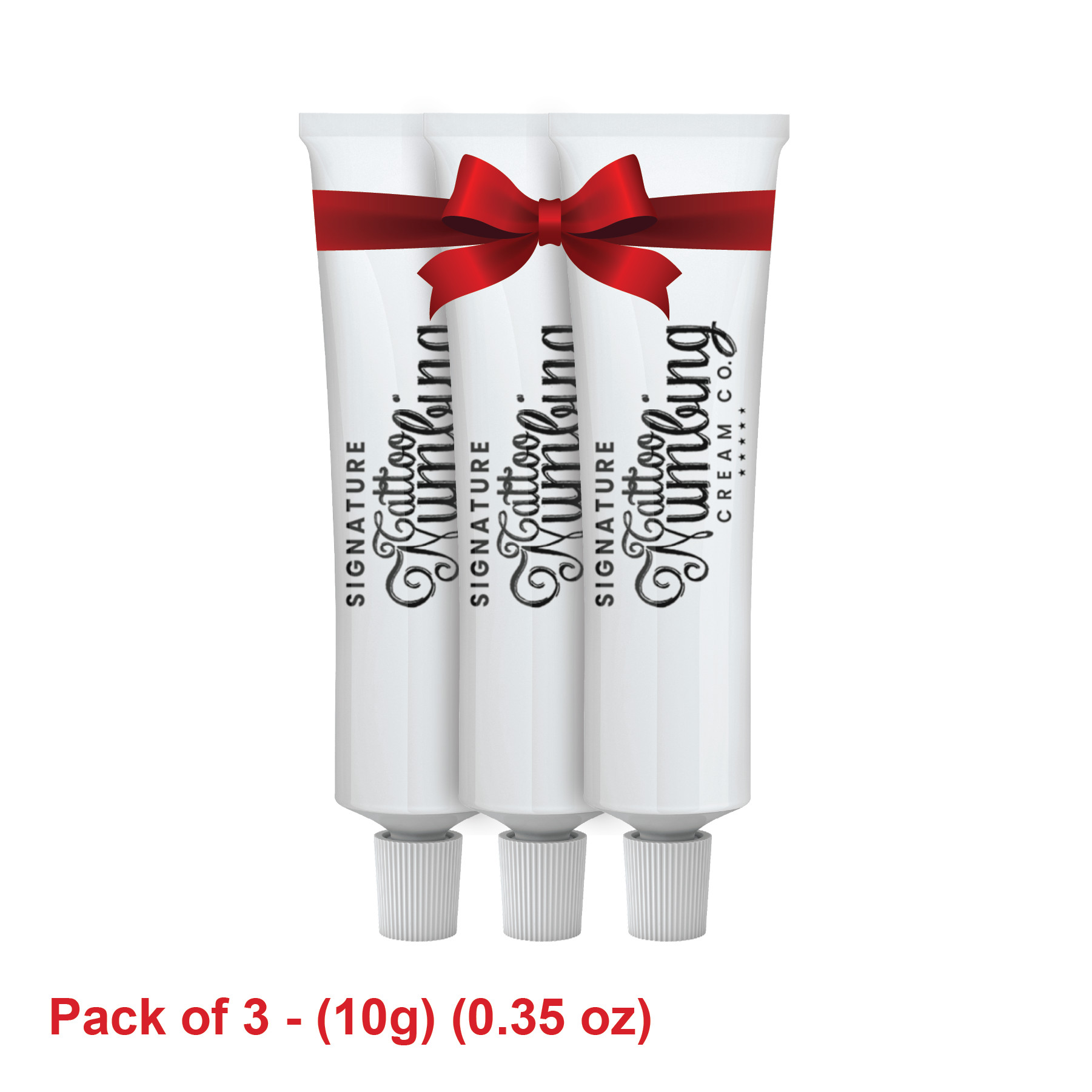 Signature Tattoo Numbing Cream Pack of 3 - (10g) (0.35 oz) + 1 Free (For Today Only)