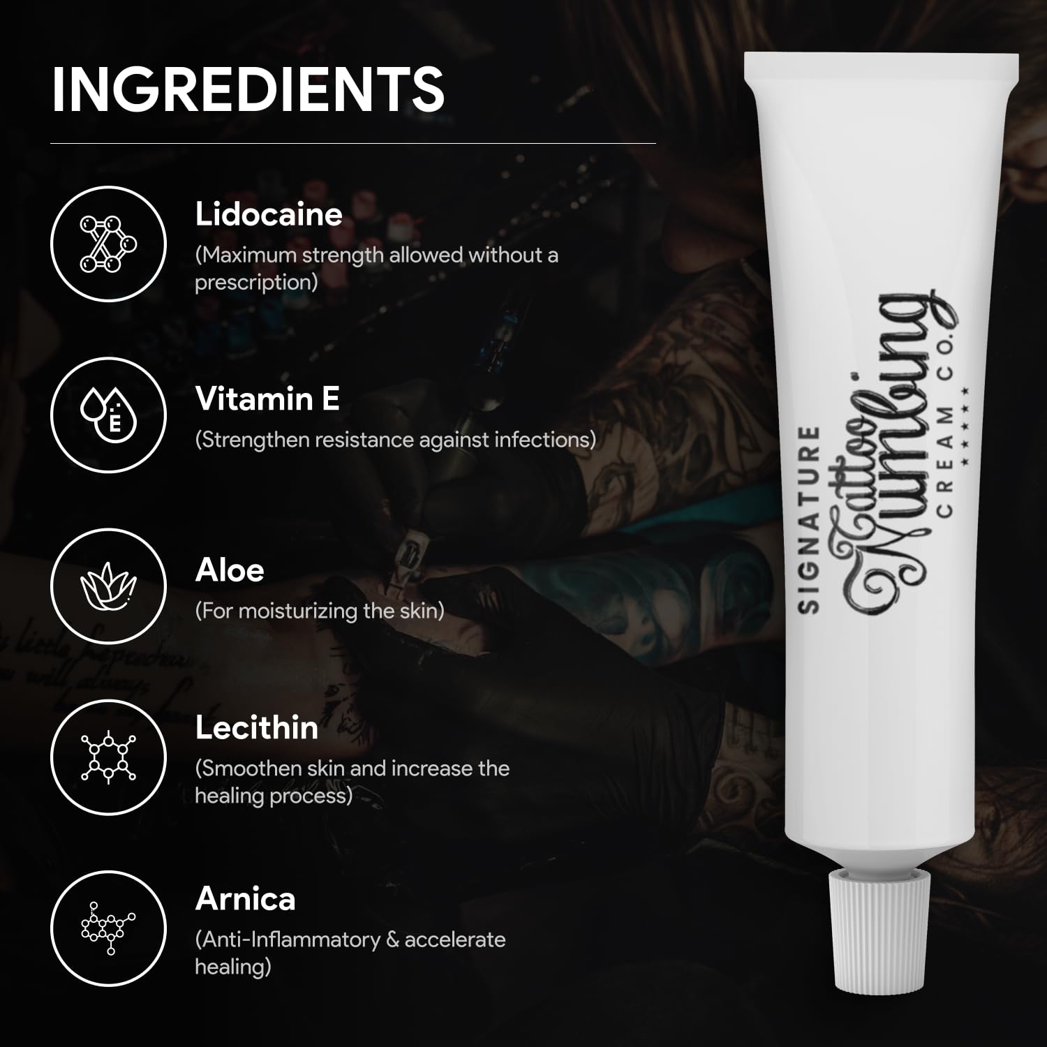 Signature Tattoo Numbing Cream - 30g