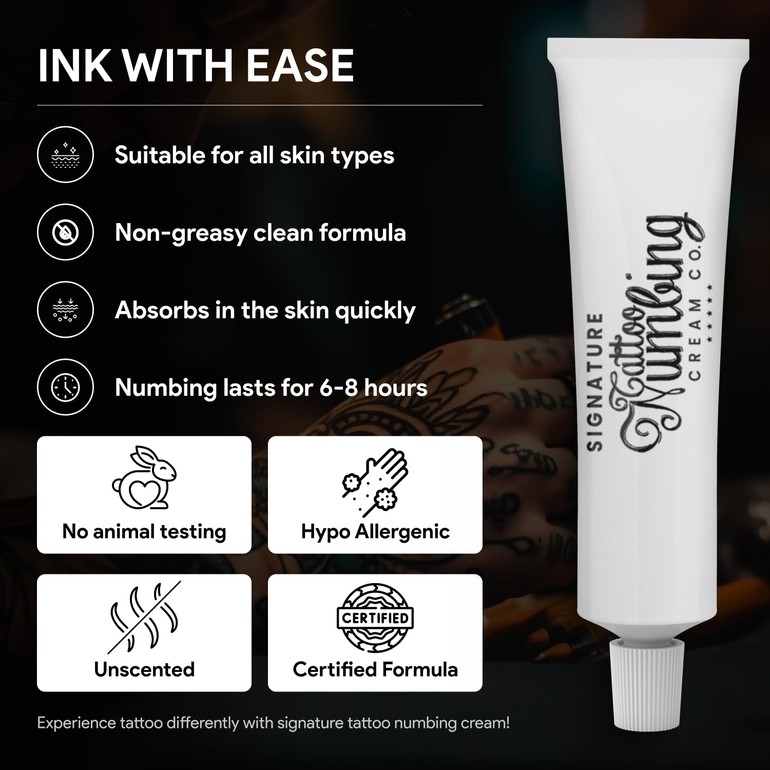 Signature Tattoo Numbing Cream - 30g