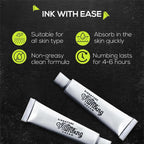 Signature Tattoo Numbing Cream Pack of 3 - (30g) (0.35 oz)